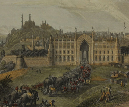 View of Lucknow - Elephants
