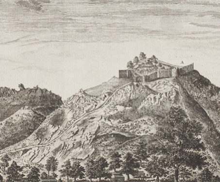 View of the Forts on the Hills of Veloor - Landscape