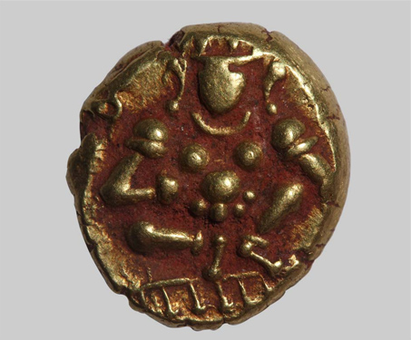 Krishnadevaraya, Gold Pagoda Coin of Vijayanagara - Vijayanagara Empire
