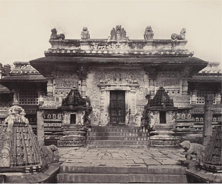 Door to the Vishnu Temple, Bailoor - Chennakesava Temple, Edward David Lyon, Hoysala Dynasty, Imagining Mysore, Karnataka, Photographs, Temples & Forts