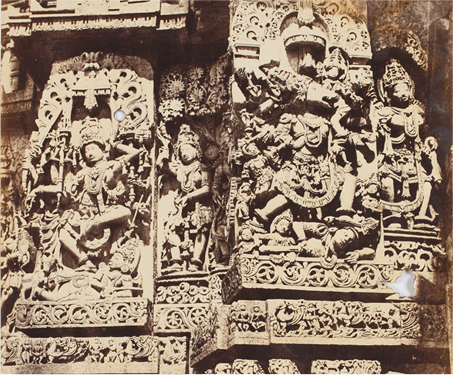 The Great Temple at Hullabeed - Gods & Goddesses, Hoysala Dynasty, Hoysaleshwara Temple, Imagining Mysore, Karnataka, Photograph, Temples & Forts