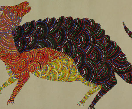 Gond art - Durga Bai
