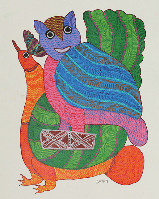 Jungle Book - Durgabai Vyam, Gond, Madhya Pradesh, Tribal Art