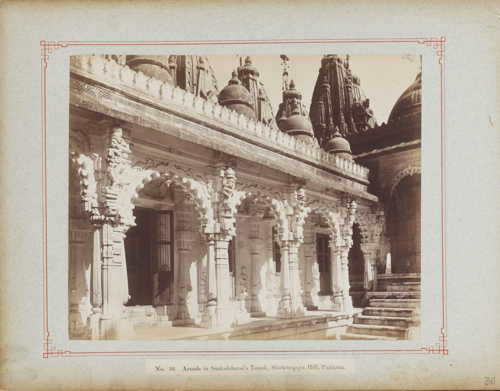 Mahavir in marble - Stunning 19th-Century Photographs of the Jain Temples of Palitana - Festivals of India, Jain temple, Jainism, Mahavir Jayanti