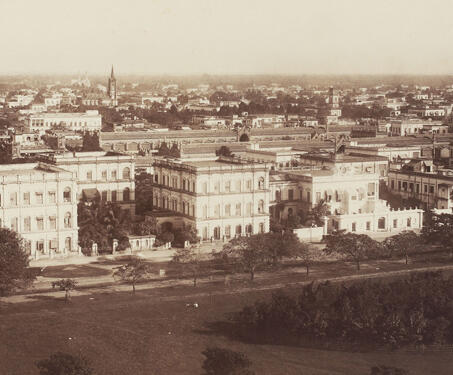Chowringhee street, Calcutta - East India Company