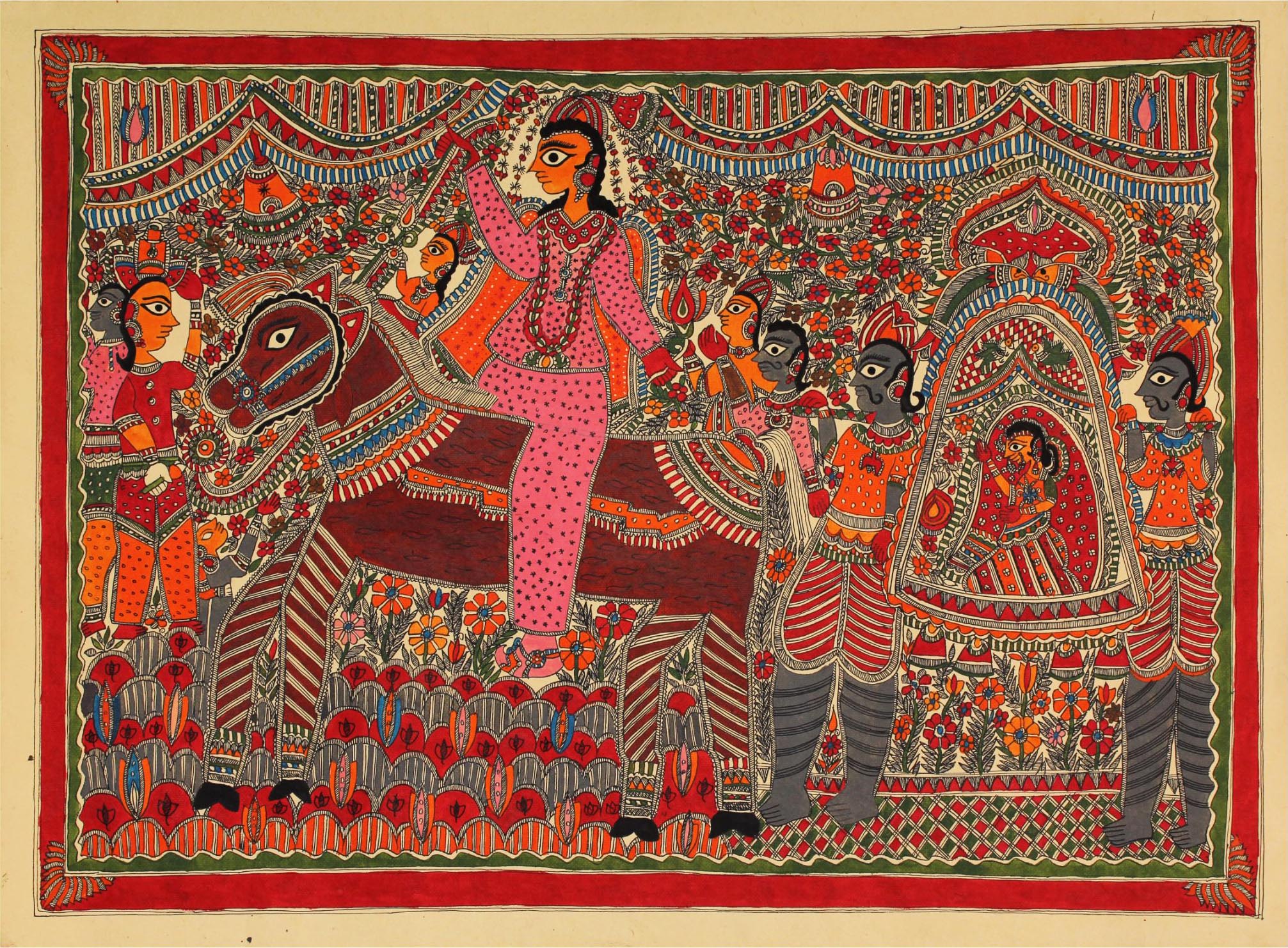 Incredible Compilation of Full 4K Mithila Painting Images  Over 999  Exquisite Examples