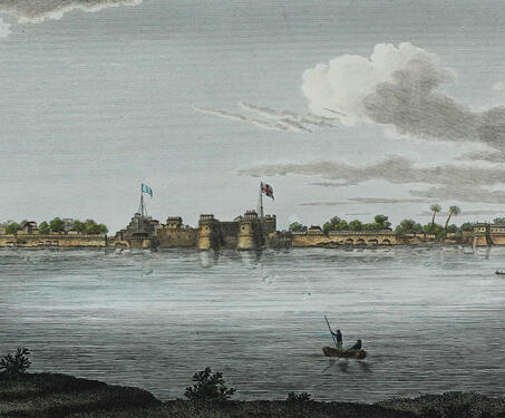 Surat on the Banks of the Tappee - East India Company