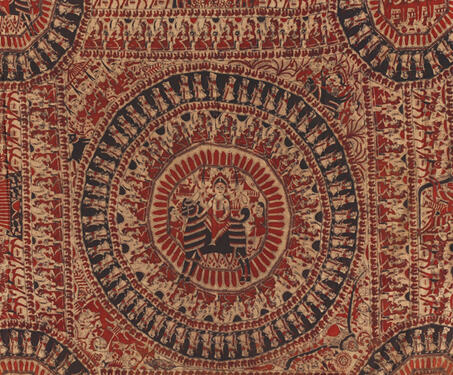 Meladi Mata no Chandarvo - Textile art