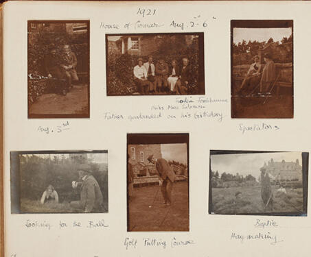 Family Album of John Sinclair, 1st Baron Pentland, the Governor of Madras from 1912 to 1919 - Family albums