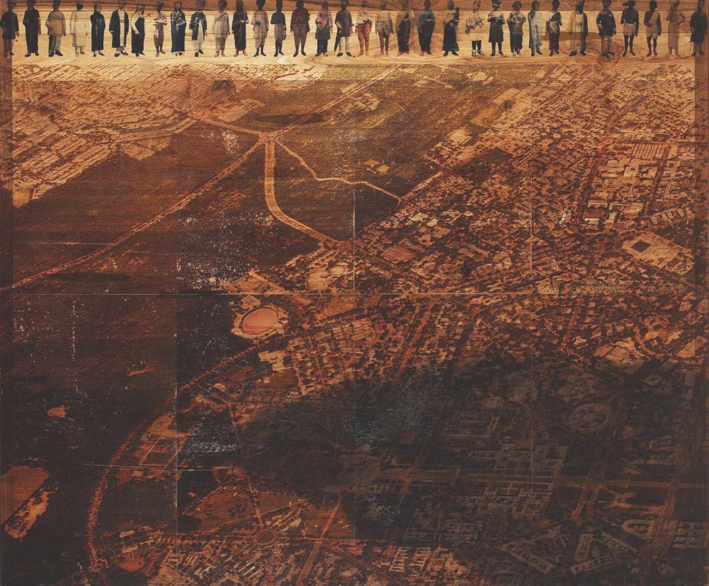 Mapping Mirages: The art of Saju Kunhan - Contemporary Art, Delhi, featured, image transfer, Maps, Saju Kunhan, Shifting Selves
