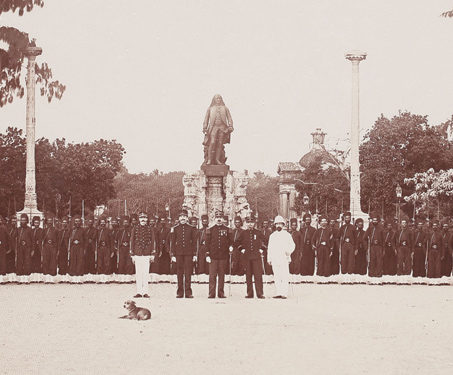 French Sepoy Regiment, Pondicherry - 19th Century Photography