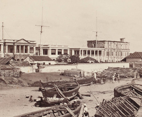 Madras Harbour - 19th Century Photography