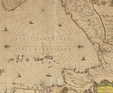 Gulf of Ganges, Gulf of Bengal, and New Descriptions - 18th century India