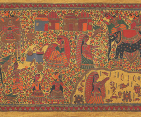 Madhubani paintings: Hidden Dalit histories - Caste, Dalit, featured, Godna, Godna painting, Madhubani, Madhubani Art, Madhubani Painting, Raja Salhesh, Shravan Kumar Paswan, Urmila Devi Paswan