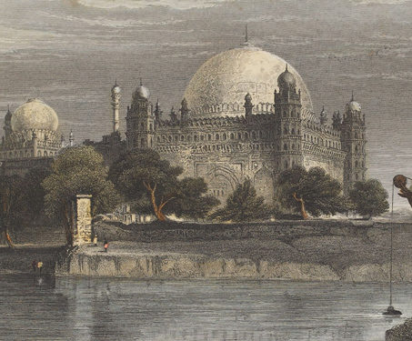 Sultan Mohamed Shah's tomb, Bejapore (Bijapur) - 16th Century