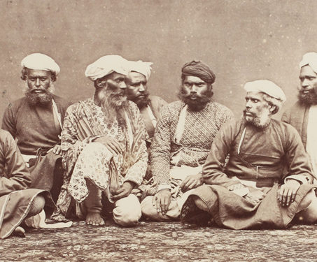 A Group of Thugs, Simla - 19th Century Photography