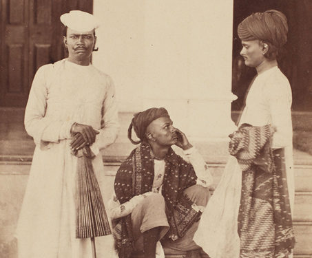 Traders (Marwarree Brokers), Bombay - 19th Century Photography
