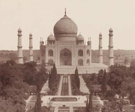 The Taj Mahal, Agra - 19th Century Photography