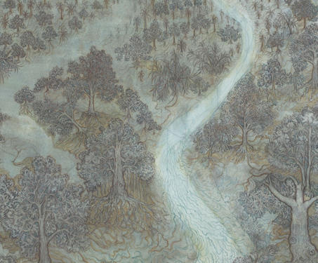 The River Flows in me (Ennilekku Ozhukunna nadi) - Modern & Contemporary Art