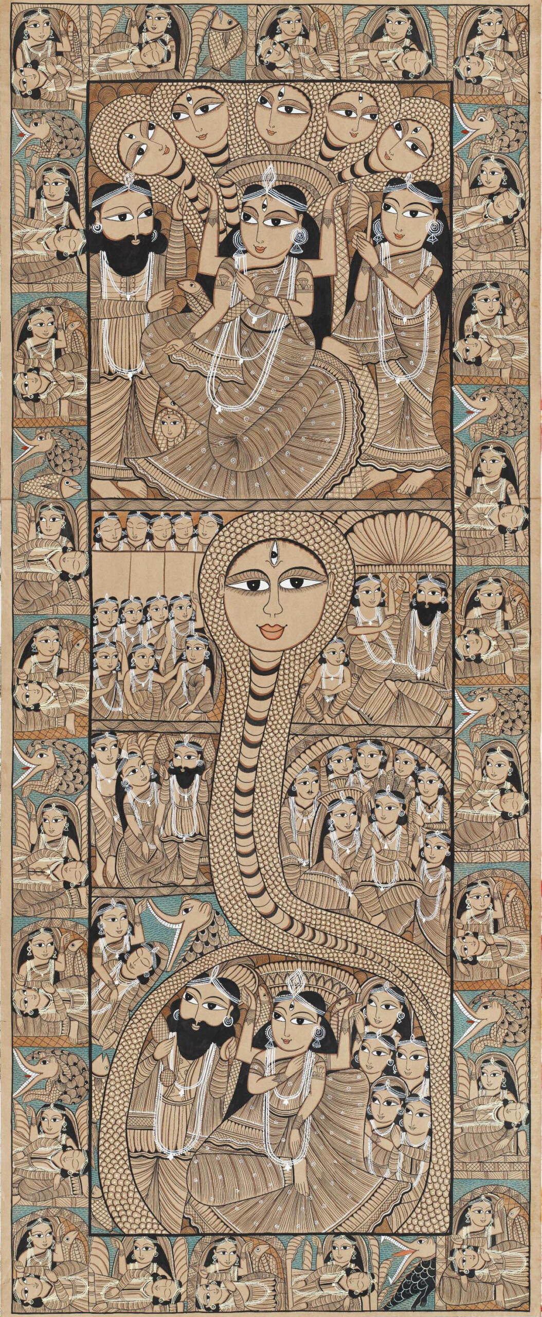 Miracle cure – Goddesses of health - Adivasi, Arts of India, Bahujan, Dalit, epidemic, featured, Goddess, Hadaksha Mata, healing, Jesus Christ, Kalighat, Mata ni Pachedi, Mother Mary, Olabibi, Oladevi, pandemic, Shitala Devi