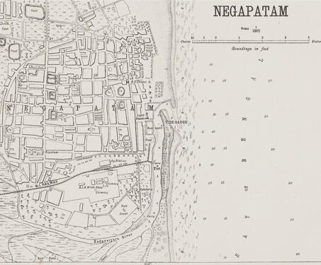 Negapatam - Early maps