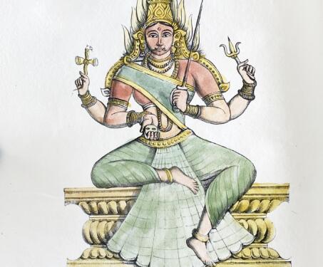 Miracle cure – Goddesses of health - Shitala Devi