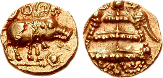 Animal coindom: The symbolism of numismatic flora and fauna - Animals, Chalukya, Chera, featured, Jahangir, Mughal Coins, Numismatics, Pandya