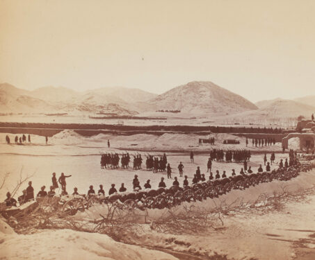 Object story: Why Indian soldiers fought a war in Kabul - Albumen print