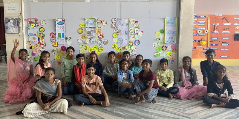 Kanpur & Gaya art workshops with Pratham - Sarmaya @School