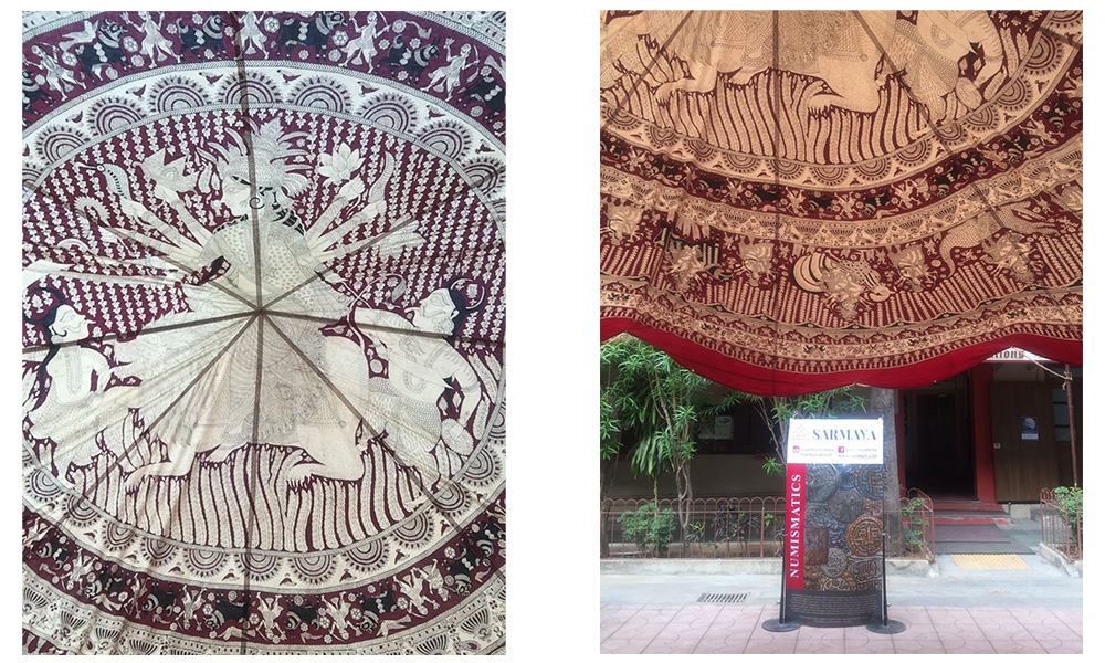 Mata-ni-Pachedi - Gujarat, Lion's Share of History, Mata ni Pachedi, Textile art, textile painting, Textiles